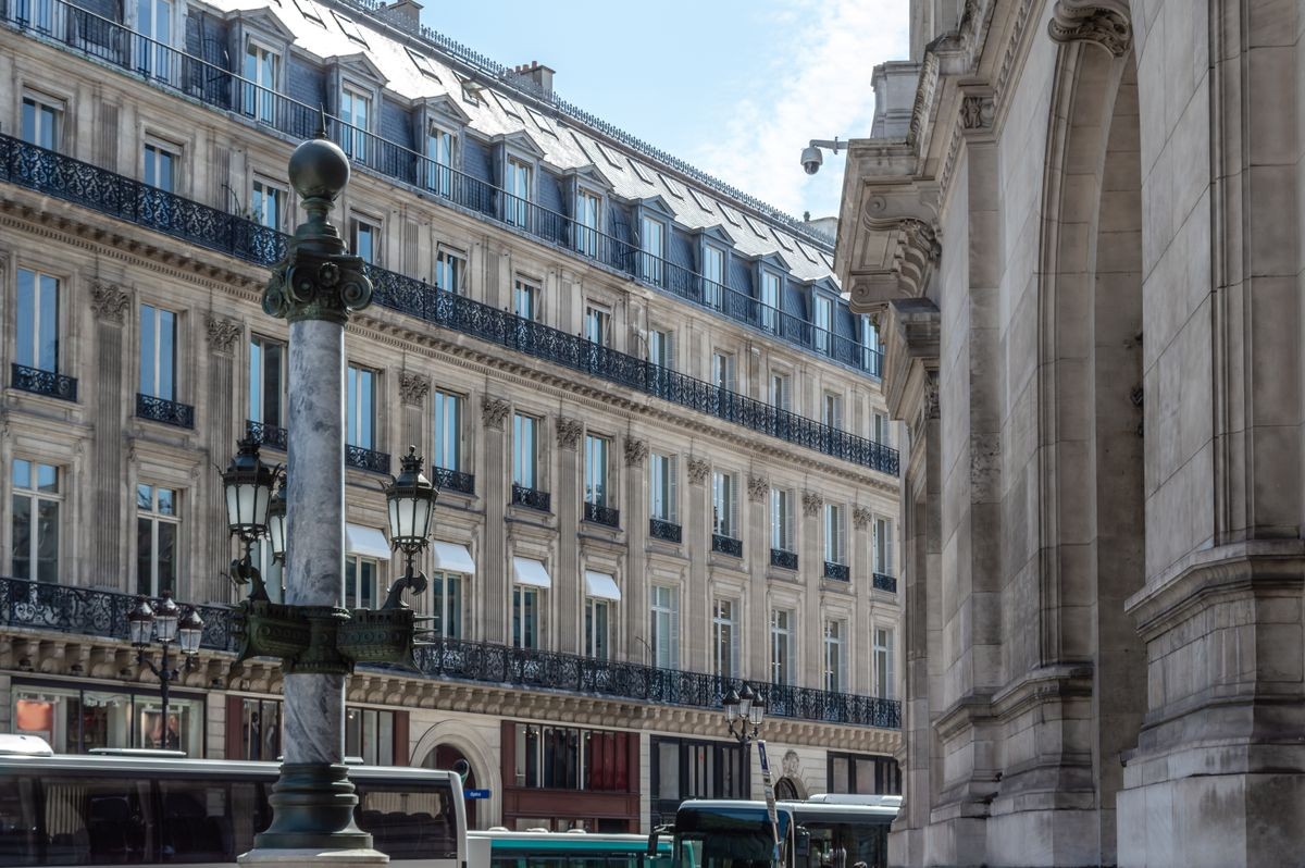 Office Buildings downtown in Paris